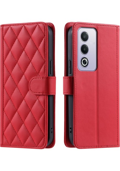 Oppo A80 5g Manyetik Deri Kapaklı Ince Cüzdan Kılıfı Kickstandp Çıkarılabilir Askı Ipi (Yurt Dışından)