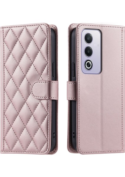 Oppo A80 5g Manyetik Deri Kapaklı Ince Cüzdan Kılıfı Kickstandp Çıkarılabilir Askı Ipi (Yurt Dışından)