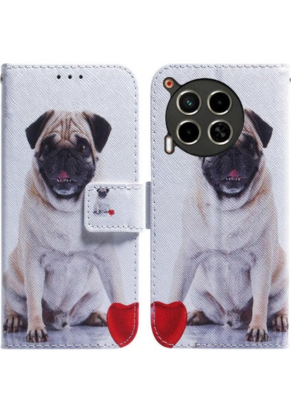 Tecno Camon 30 4g/5g Pu Deri Cüzdan Manyetik Kapatma Için Flip Case (Yurt Dışından)