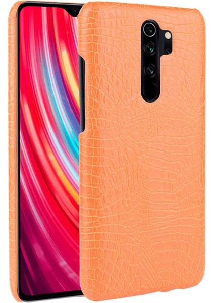 Xiaomi Redmi Not 8 Pro Klasik Timsah Moda Için Şık Klasik Durumda (Yurt Dışından)