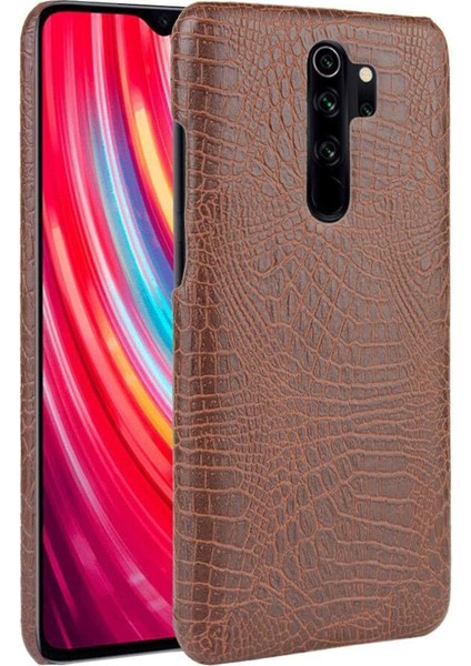 Xiaomi Redmi Not 8 Pro Klasik Timsah Moda Için Şık Klasik Durumda (Yurt Dışından)