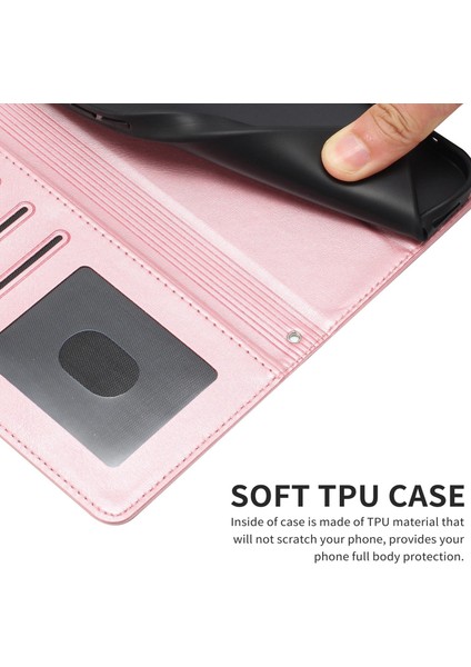 Samsung Galaxy Note 9 Flip Book Deri Cüzdan Çapraz Askılı Bileklik Bileklik Rfıd Engelleme Kılıfı (Yurt Dışından)