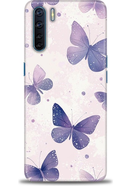 Oppo A91 Kılıf Hd Baskılı Kılıf + Seramik Tam Kaplayan Ekran Koruyucu 291