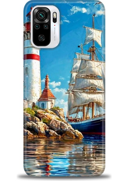 Xiaomi Poco M5S Kılıf Hd Baskılı Kılıf + Seramik Tam Kaplayan Ekran Koruyucu 239