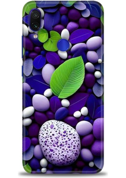 Xiaomi Redmi Note 7 Hd Baskılı Kılıf + Seramik Tam Kaplayan Ekran Koruyucu 341