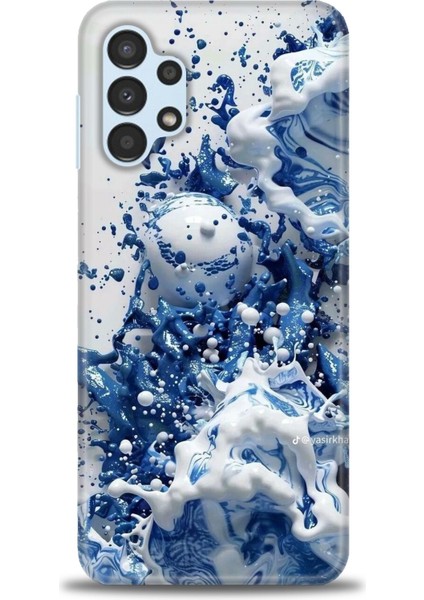 Samsung Galaxy A13 4g Hd Baskılı Kılıf + Seramik Tam Kaplayan Ekran Koruyucu 327