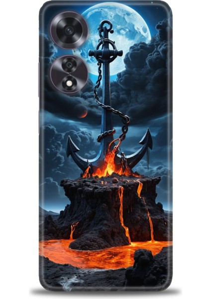 Oppo A60 Kılıf Hd Baskılı Kılıf + Seramik Tam Kaplayan Ekran Koruyucu 240
