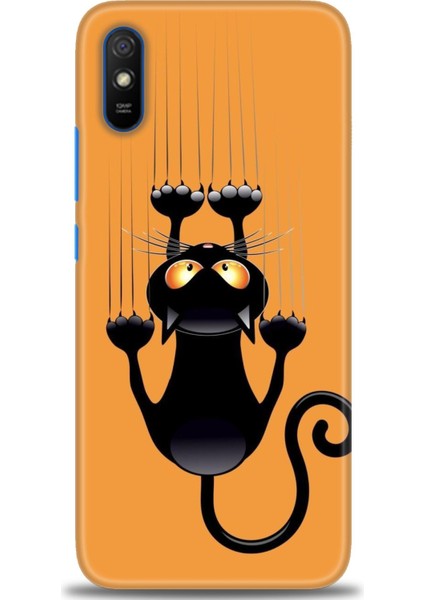 Xiaomi Redmi 9A Hd Baskılı Kılıf + Seramik Tam Kaplayan Ekran Koruyucu 62