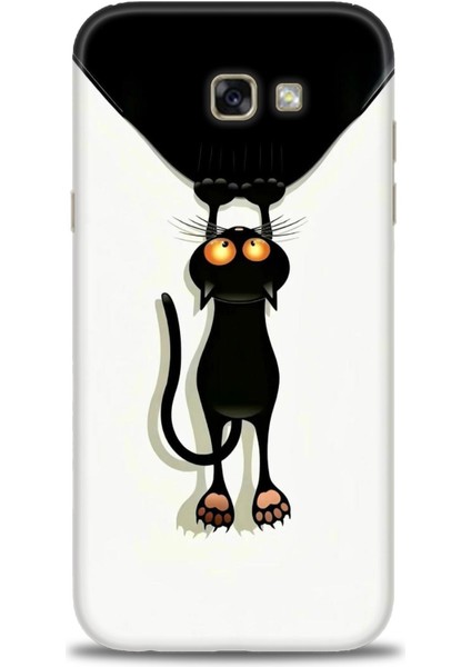 Samsung Galaxy A7 2017 Hd Baskılı Kılıf + Seramik Tam Kaplayan Ekran Koruyucu 61