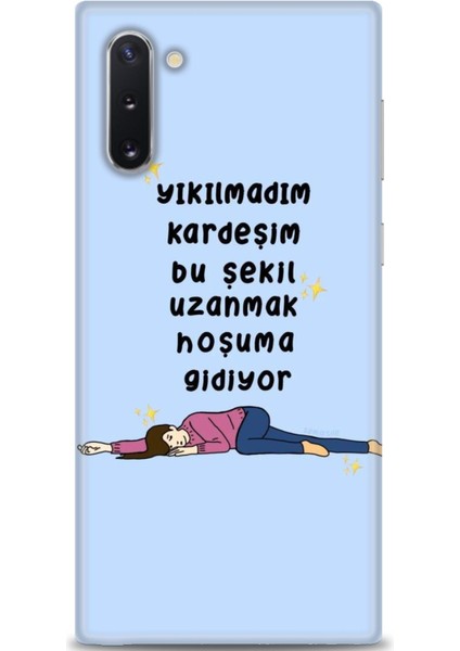 Samsung Galaxy Note 10 Hd Baskılı Kılıf + Seramik Tam Kaplayan Ekran Koruyucu 169