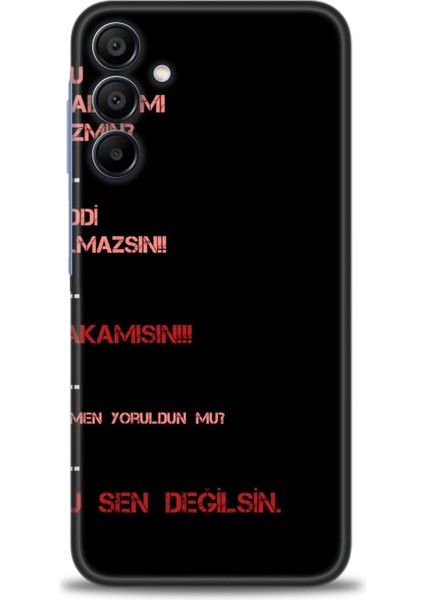 Samsung Galaxy A25 5g Hd Baskılı Kılıf + Seramik Tam Kaplayan Ekran Koruyucu 391