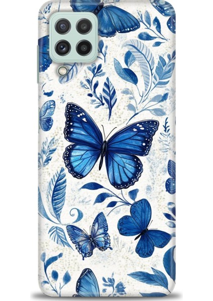 Samsung Galaxy A22 Hd Baskılı Kılıf + Seramik Tam Kaplayan Ekran Koruyucu 294