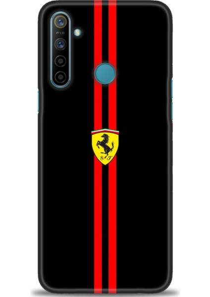 Realme 6i Kılıf Hd Baskılı Kılıf + Seramik Tam Kaplayan Ekran Koruyucu 380