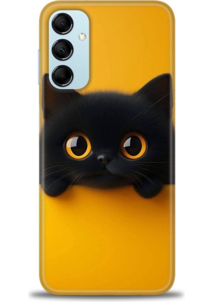 Samsung Galaxy M14 5g Hd Baskılı Kılıf + Seramik Tam Kaplayan Ekran Koruyucu 64