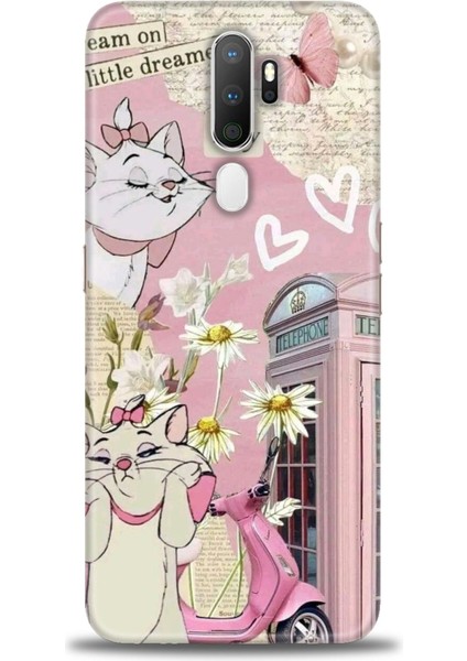 Oppo A5 2020 Kılıf Hd Baskılı Kılıf + Seramik Tam Kaplayan Ekran Koruyucu 218