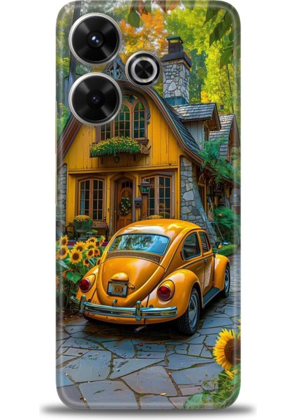 Xiaomi Redmi 13 4g Kılıf Hd Baskılı Kılıf + Seramik Tam Kaplayan Ekran Koruyucu 110