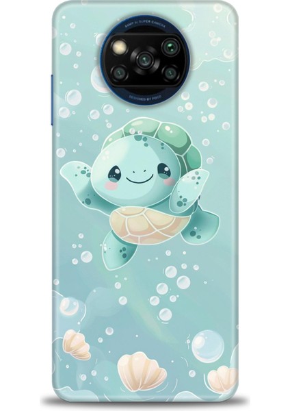 Xiaomi Poco X3 Pro Kılıf Hd Baskılı Kılıf + Seramik Tam Kaplayan Ekran Koruyucu 310