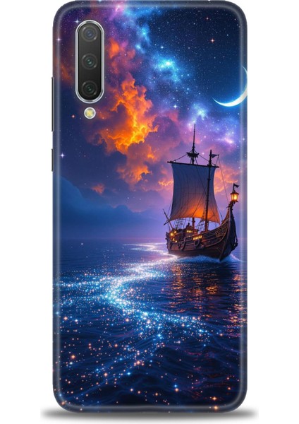 Xiaomi Mi 9 Lite Kılıf Hd Baskılı Kılıf + Seramik Tam Kaplayan Ekran Koruyucu 235