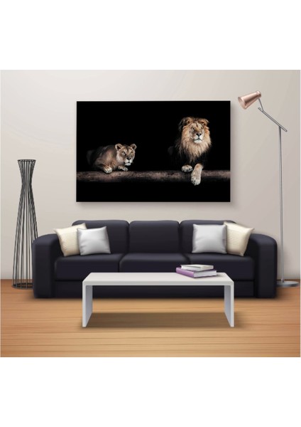 - Dekoratif Baskı Özel Tasarım Dikdödrtgen Kanvas Tablo 489