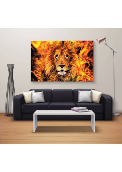 - Dekoratif Baskı Özel Tasarım Dikdödrtgen Kanvas Tablo 492