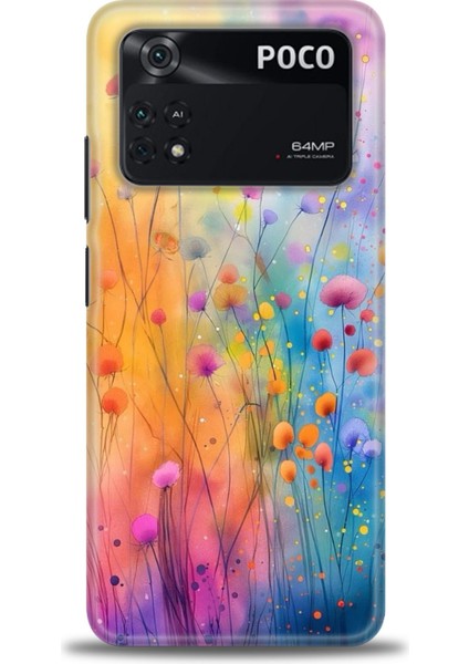 Xiaomi Poco M4 Pro 4g Kılıf Hd Baskılı Kılıf + Seramik Tam Kaplayan Ekran Koruyucu 413
