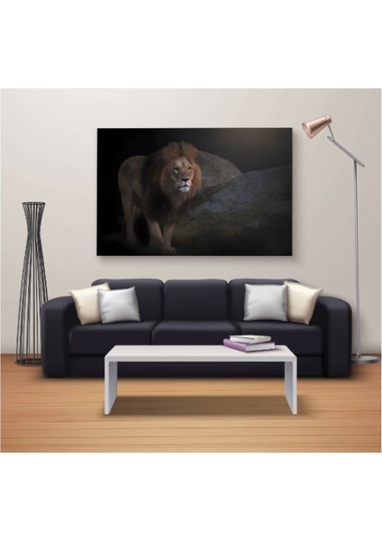 - Dekoratif Baskı Özel Tasarım Dikdödrtgen Kanvas Tablo 486