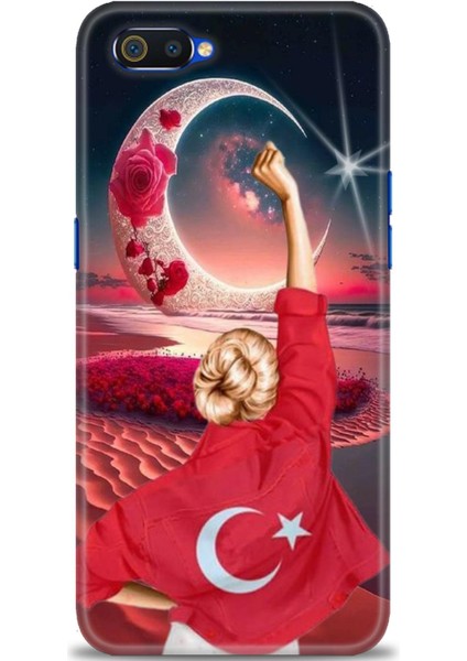 Realme C2 Kılıf Hd Baskılı Kılıf + Seramik Tam Kaplayan Ekran Koruyucu 249