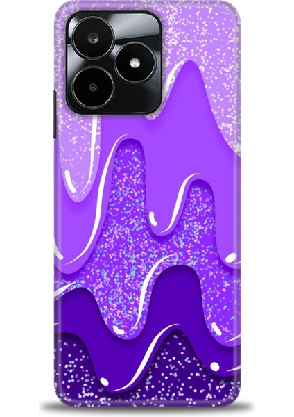 Realme C53 Kılıf Hd Baskılı Kılıf + Seramik Tam Kaplayan Ekran Koruyucu 421