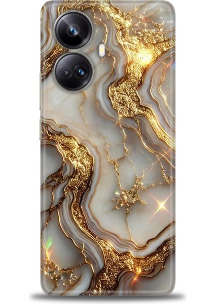 Realme 10 Pro Plus Kılıf Hd Baskılı Kılıf + Seramik Tam Kaplayan Ekran Koruyucu 313