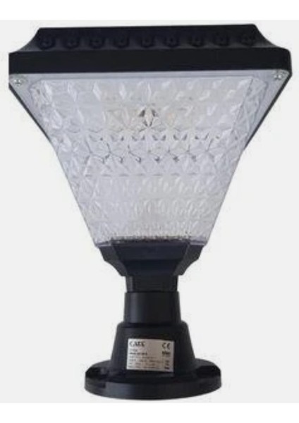 Ct 7315 Solar Set Üstü Bahçe Armatür 30W 6400K Beyaz Işık Güneş Enerjili Bahçe Lambası