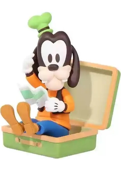 Miniso Mickey Minnie Donald Duck Seyahat Bagaj Serisi Gizem Kutusu Pvc Model Süs Yaratıcı Oyuncak El Yapımı Bebek Doğum Günü Hediyeleri Renk: Onaylanmış E/boyut: Kutu (Yurt Dışından)