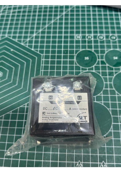 Analog Ampermetre Dc 100A (60MV Şöntten)