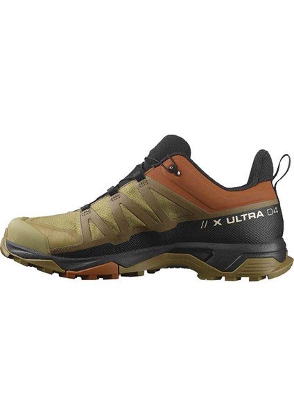 X Ultra 4 Gtx L4768520028 Erkek Outdoor Ayakkabı - Haki-Turuncu