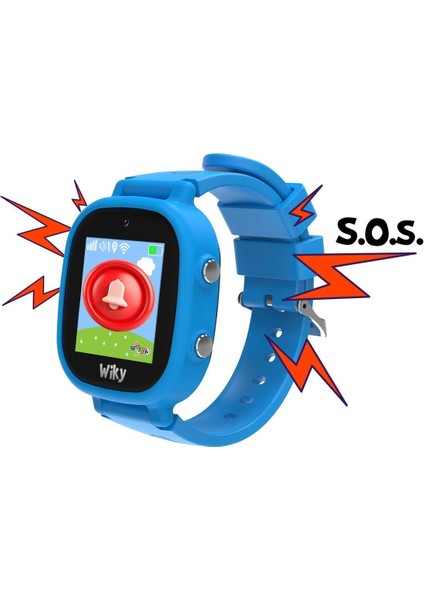 Watch 5e Esim'li Akıllı Çocuk Saati Görüntülü ve Sesli Arama, Gps, Sos, Konum Takibi (Turkcell Esım