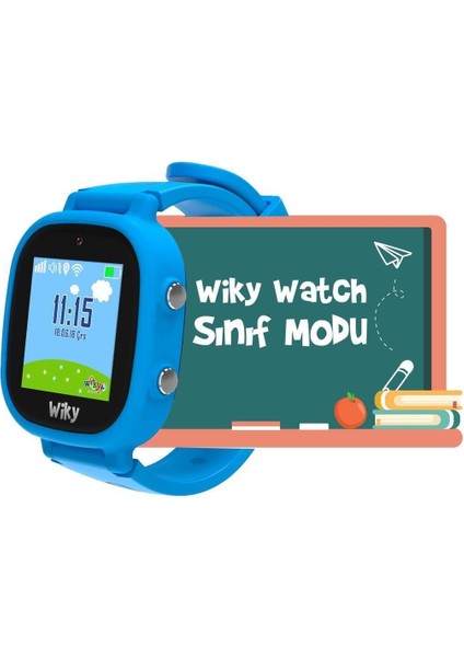 Watch 5e Esim'li Akıllı Çocuk Saati Görüntülü ve Sesli Arama, Gps, Sos, Konum Takibi (Turkcell Esım
