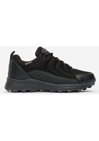 Erkek Kalın Taban Bağcıklı Comfort Outdoor Sneaker Pc 023 Yukanay Siyah