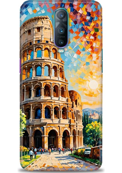 Oppo RX17 Pro Kılıf Hd Baskılı Kılıf + Seramik Tam Kaplayan Ekran Koruyucu 262