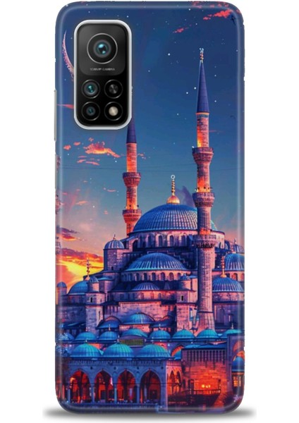 Xiaomi Mi 10T Pro Kılıf Hd Baskılı Kılıf + Seramik Tam Kaplayan Ekran Koruyucu 227