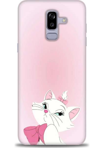 Samsung Galaxy J8 Hd Baskılı Kılıf + Seramik Tam Kaplayan Ekran Koruyucu 211