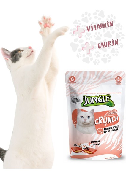 Crunch Kedi Ödül Maması Güçlü Kemikler 60 gr fiyatları