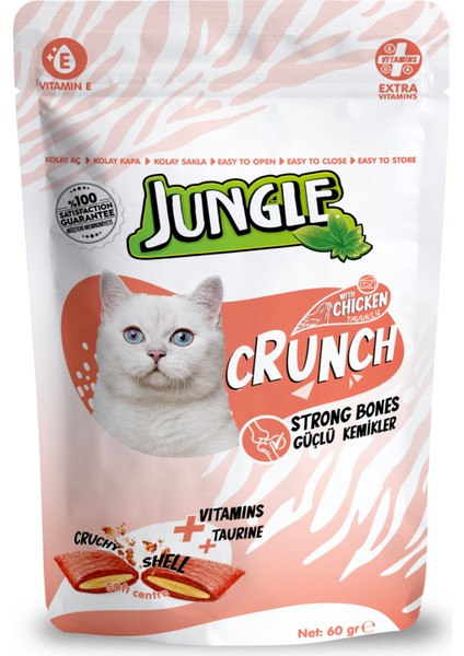 Crunch Kedi Ödül Maması Güçlü Kemikler 60 gr modelleri