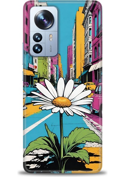 Xiaomi Mi 12 Pro Kılıf Hd Baskılı Kılıf + Seramik Tam Kaplayan Ekran Koruyucu 443