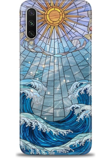 Xiaomi Mi A3 Kılıf Hd Baskılı Kılıf + Seramik Tam Kaplayan Ekran Koruyucu 336