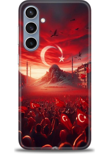 Samsung Galaxy S25 Plus Hd Baskılı Kılıf + Seramik Tam Kaplayan Ekran Koruyucu 39