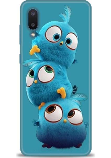 Samsung Galaxy A02 Hd Baskılı Kılıf + Seramik Tam Kaplayan Ekran Koruyucu 365