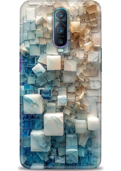 Oppo RX17 Pro Kılıf Hd Baskılı Kılıf + Seramik Tam Kaplayan Ekran Koruyucu 326
