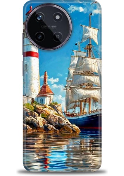 Realme 11 4g Kılıf Hd Baskılı Kılıf + Seramik Tam Kaplayan Ekran Koruyucu 239