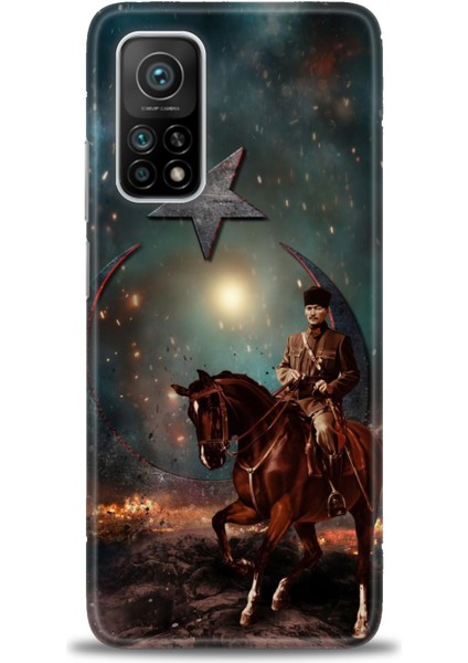 Xiaomi Mi 10T Pro Kılıf Hd Baskılı Kılıf + Seramik Tam Kaplayan Ekran Koruyucu 25
