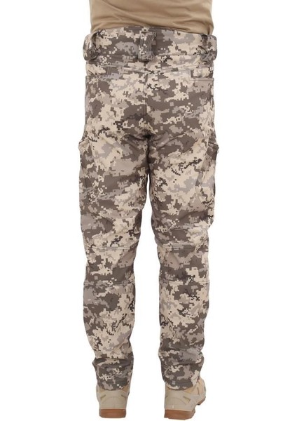 Outdoor Softshell Su&rüzgar Geçirmez Taktik Erkek Pantolon (Içi Polarlı)