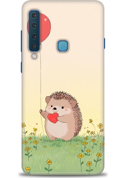 Samsung Galaxy A9 2018 Hd Baskılı Kılıf + Seramik Tam Kaplayan Ekran Koruyucu 305